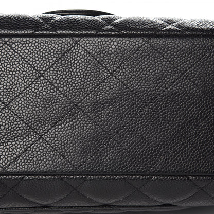 Chanel Caviar Quilted Maxi Single Flap Black 13 of 14