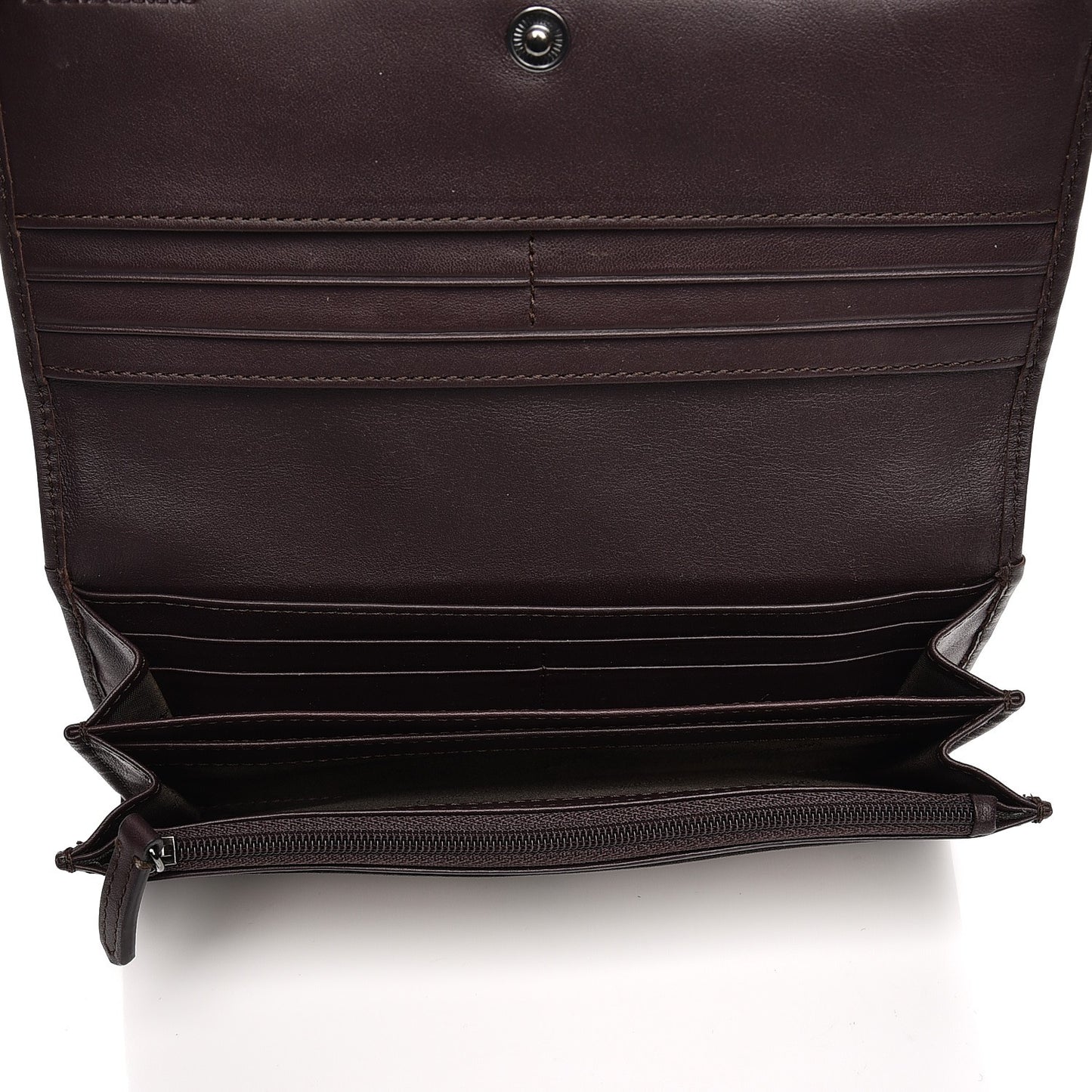 Smoked Check Penrose Wallet Plum