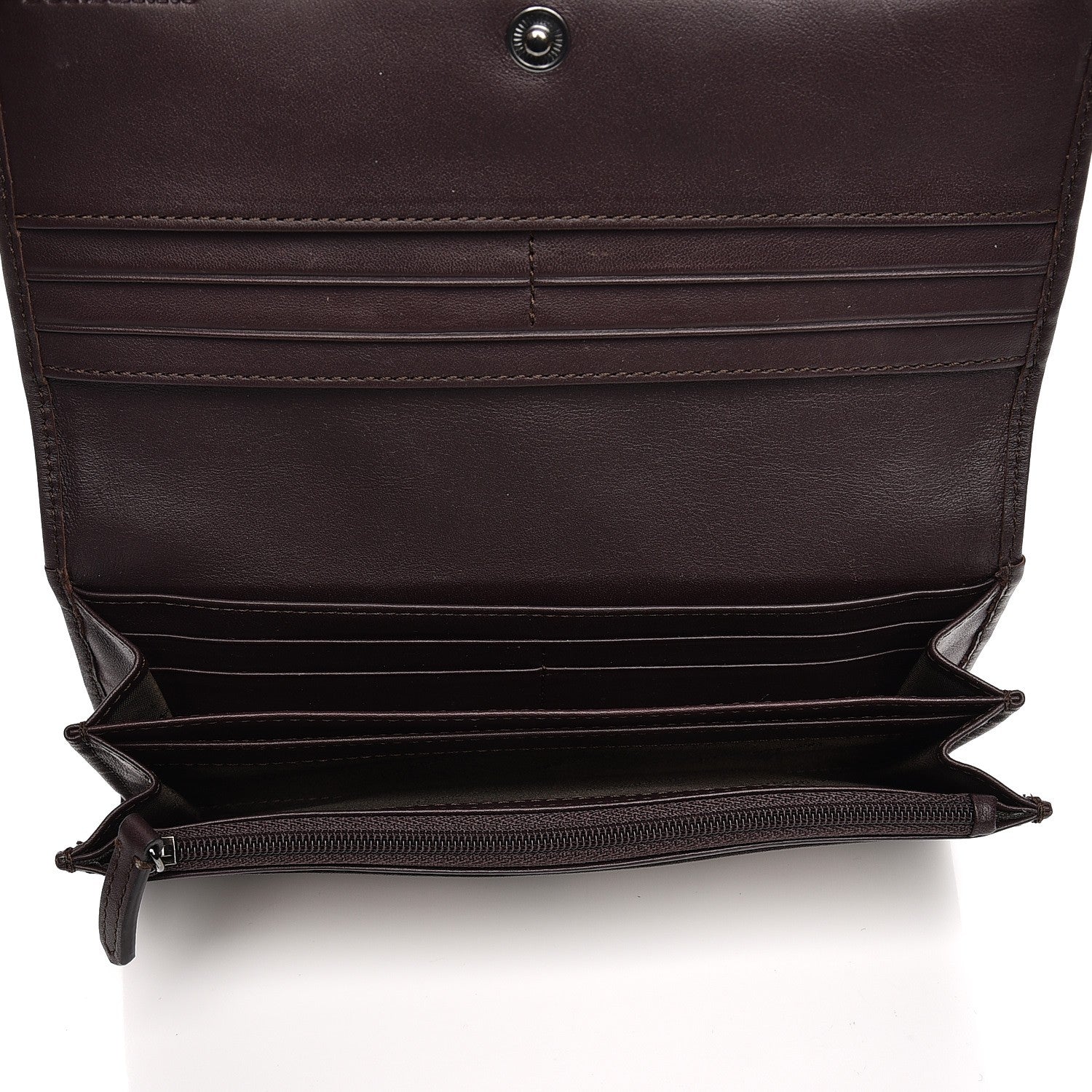 Burberry Smoked Check Penrose Wallet Plum 5 of 7