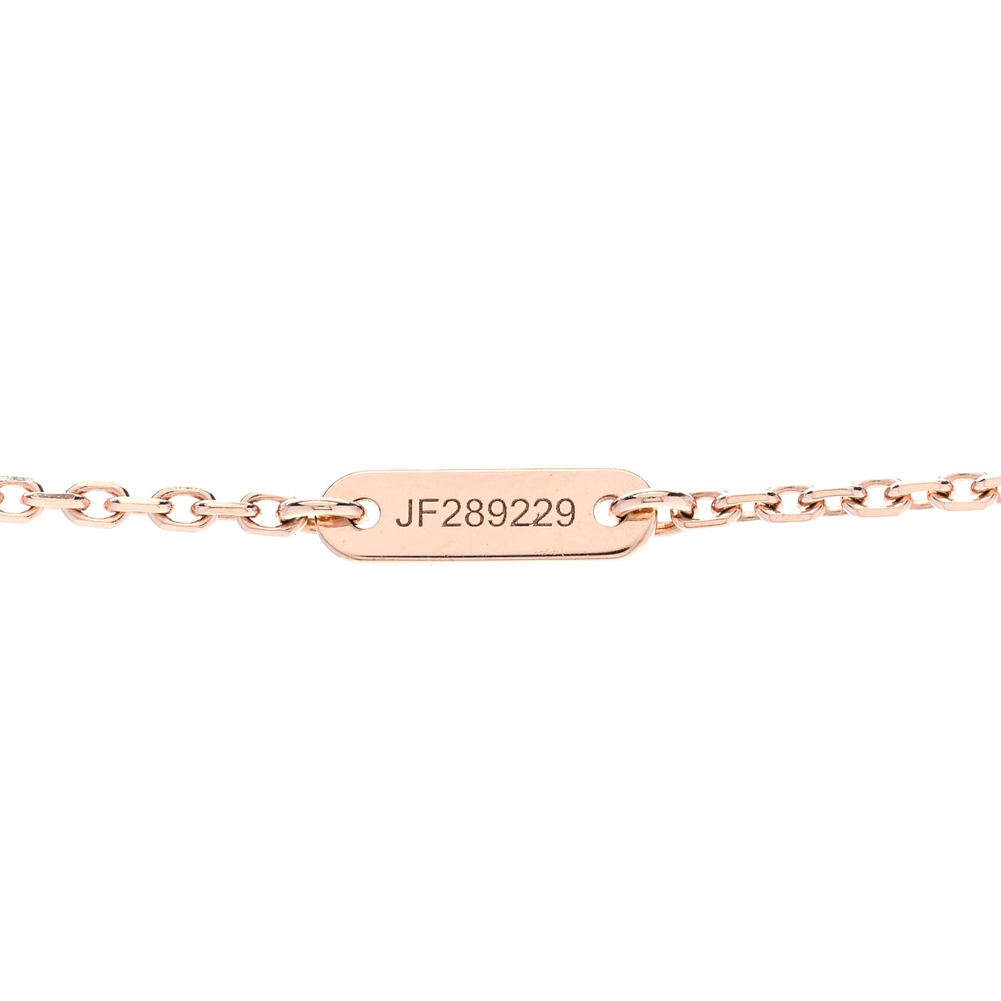 18K Rose Gold Sweet Alhambra Pendant Necklace