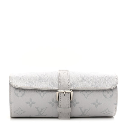 Louis Vuitton Taigarama 3 Watch Travel Case Antartica 1 of 7