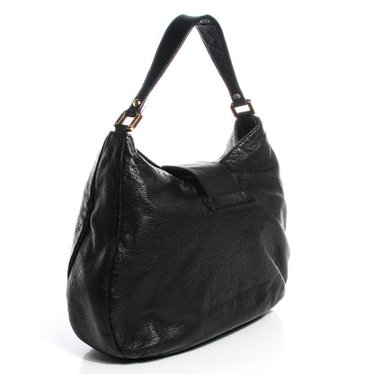Gucci Guccissima New Ladies Web Large Hobo Black 3 of 9