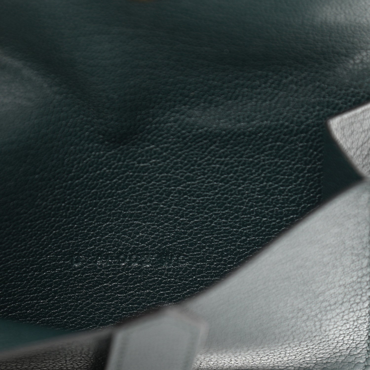 Hermes Chevre Mysore Mini Bearn Wallet Vert Cypress 7 of 8