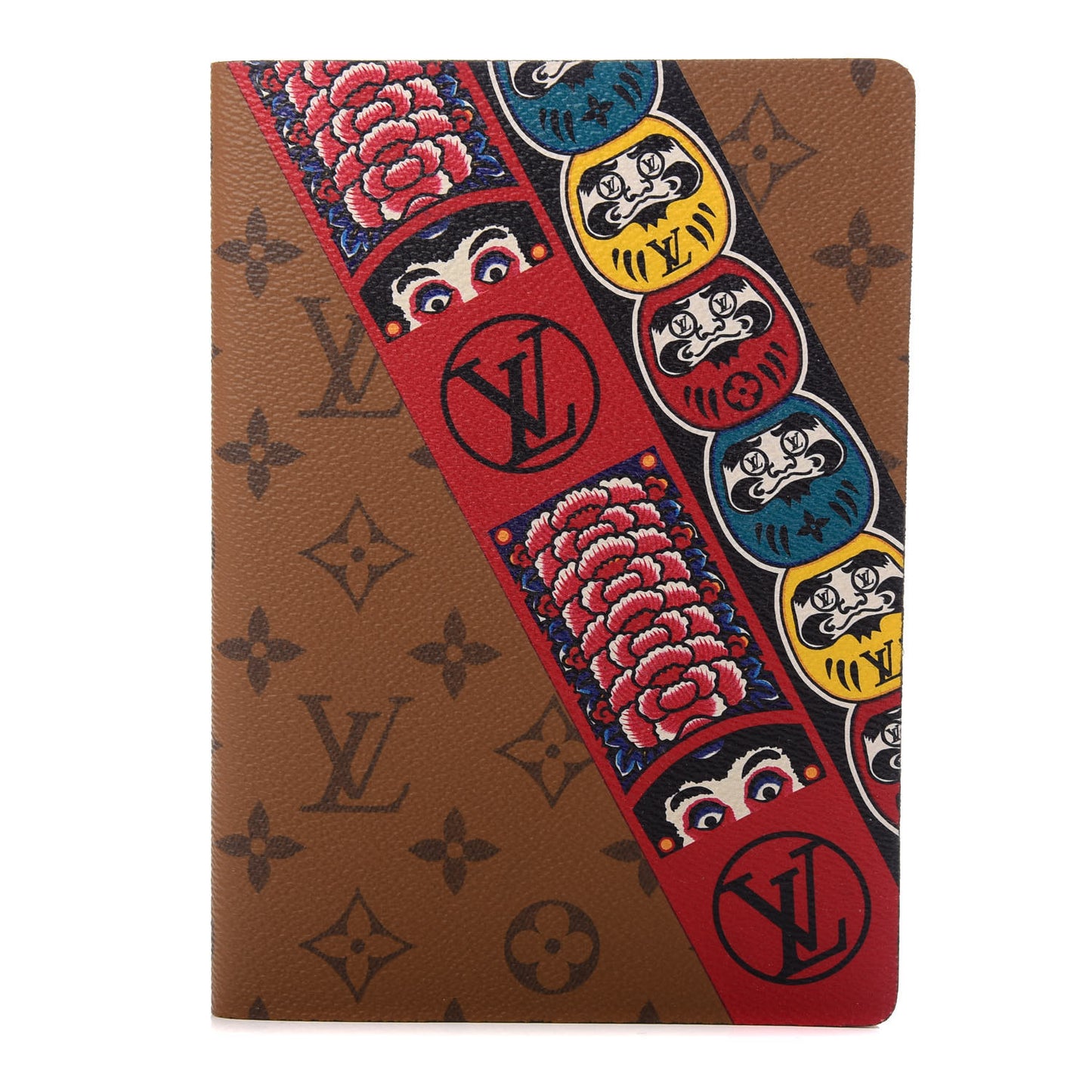 Reverse Monogram Kabuki Stickers Clemence Notebook