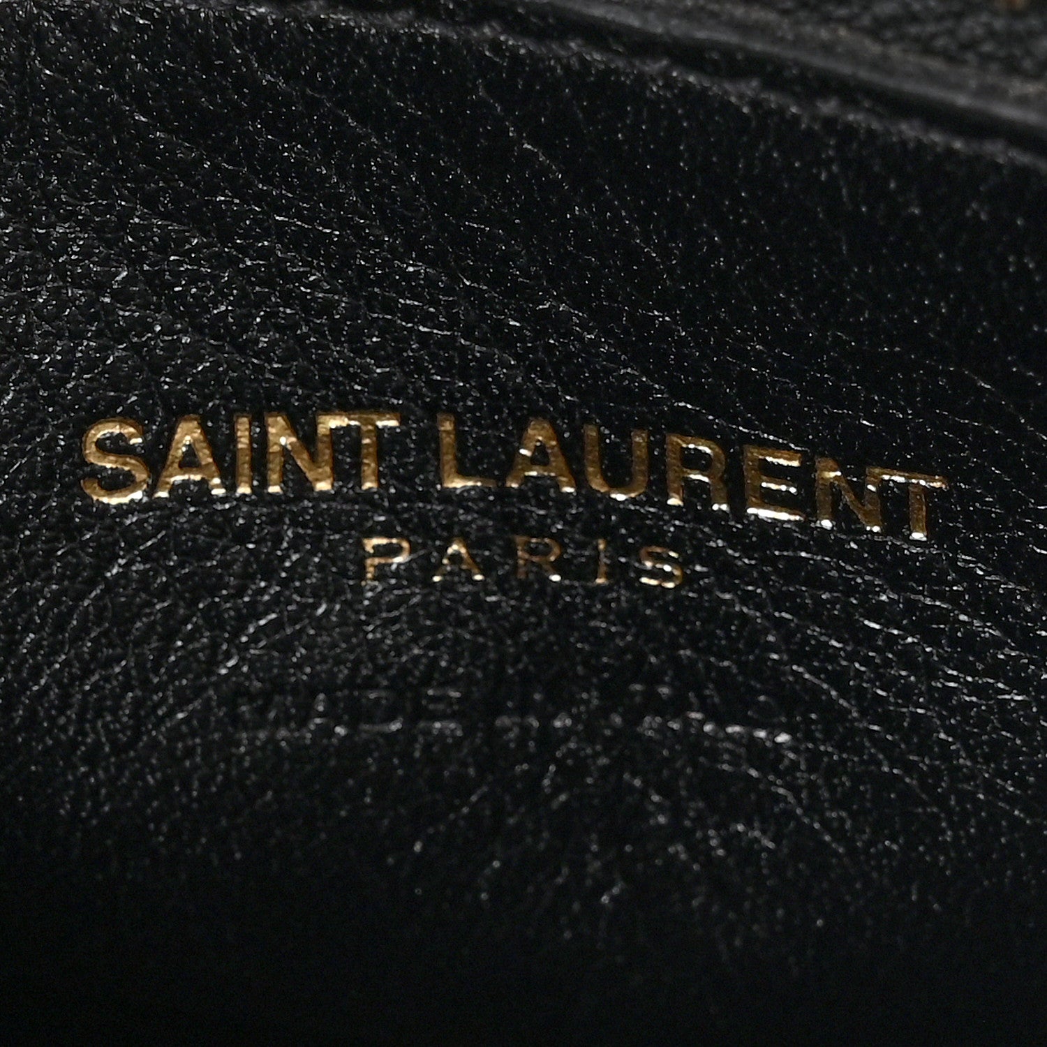 Saint Laurent Smooth Calfskin Small Cabas Monogram Black 7 of 10