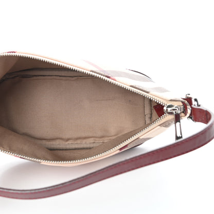 Burberry Nova Check Sling Bag Red 5 of 12