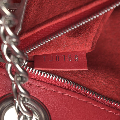 Louis Vuitton Calfskin New Wave Chain Tote Ecarlate 7 of 12