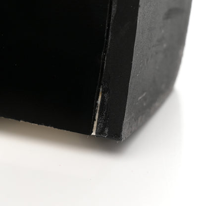 Chanel Printed Lambskin Coco Beach Platform Sandals 37 White Black 12 of 15