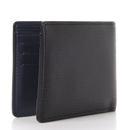 Louis Vuitton Epi Initials Multiple Wallet Blue Marine 3 of 7