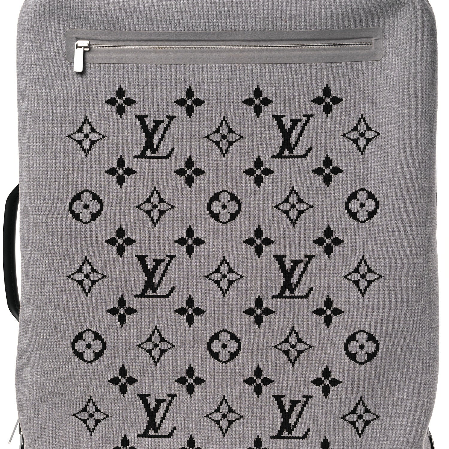Louis Vuitton Knit Monogram Horizon Soft 55 Suitcase Grey 1917743
