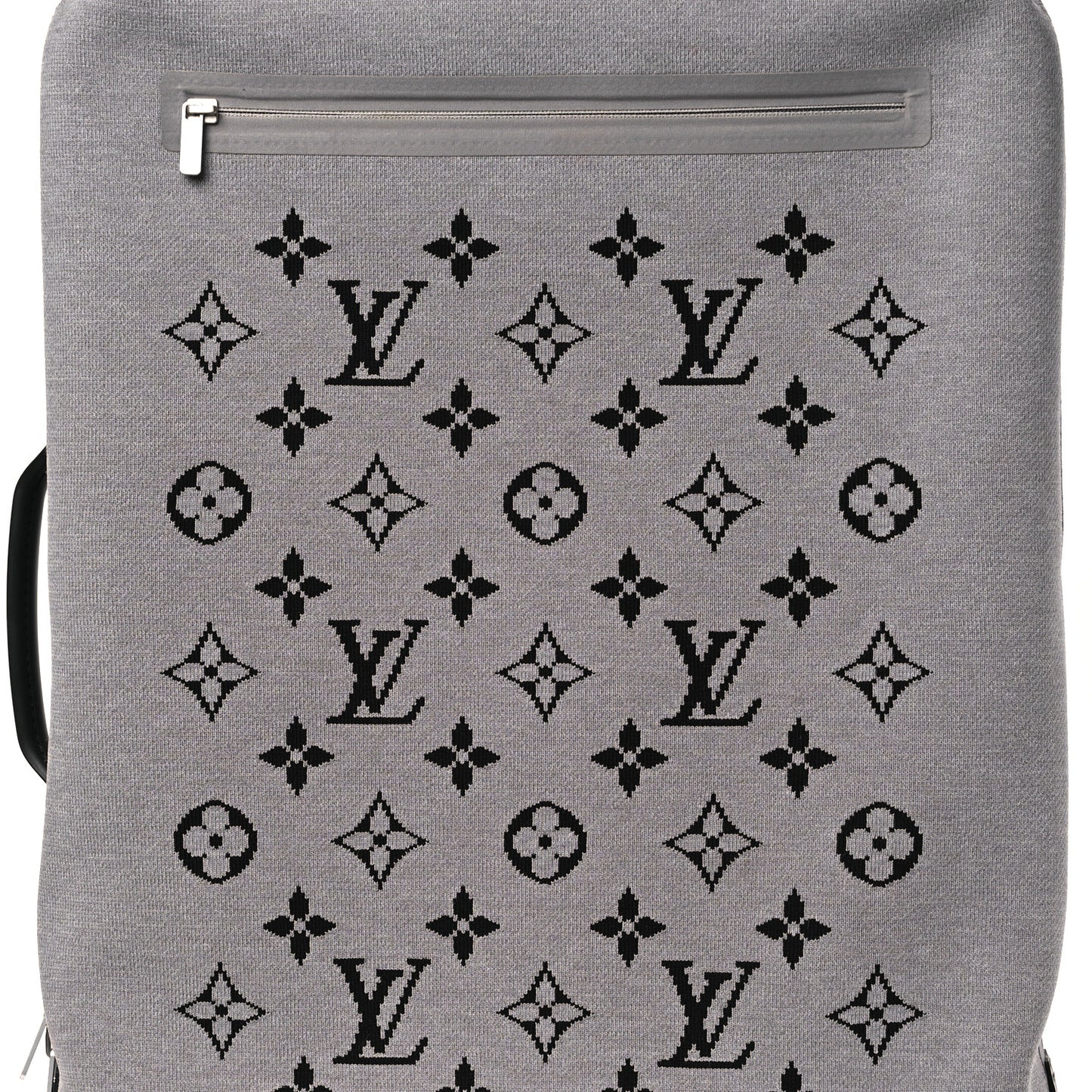 Knit Monogram Horizon Soft 55 Suitcase Grey