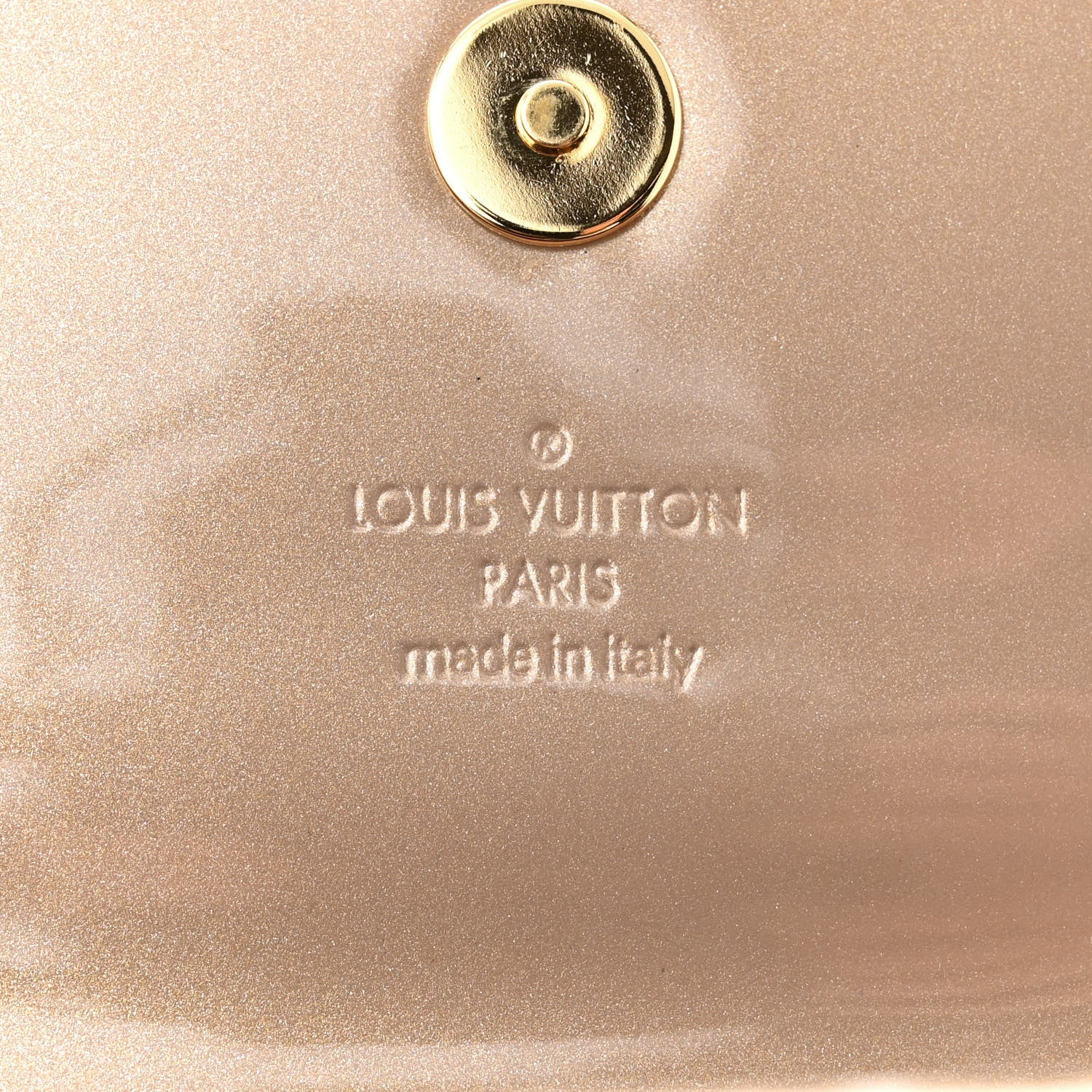 Louis Vuitton Patent Sobe Clutch Beige Poudre 6 of 14