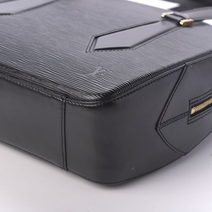 Louis Vuitton Epi Voltaire Black 7 of 9