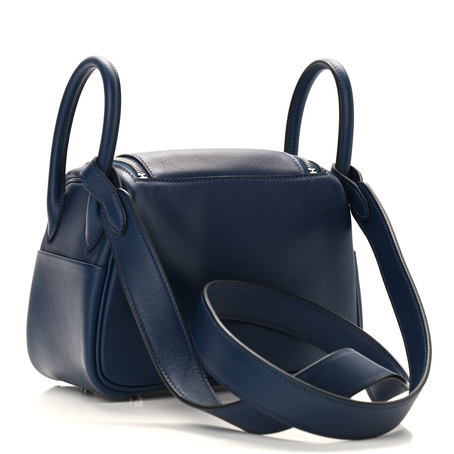 Hermes Swift Verso Mini Lindy 20 Bleu Navy Bleu Frida 2 of 7