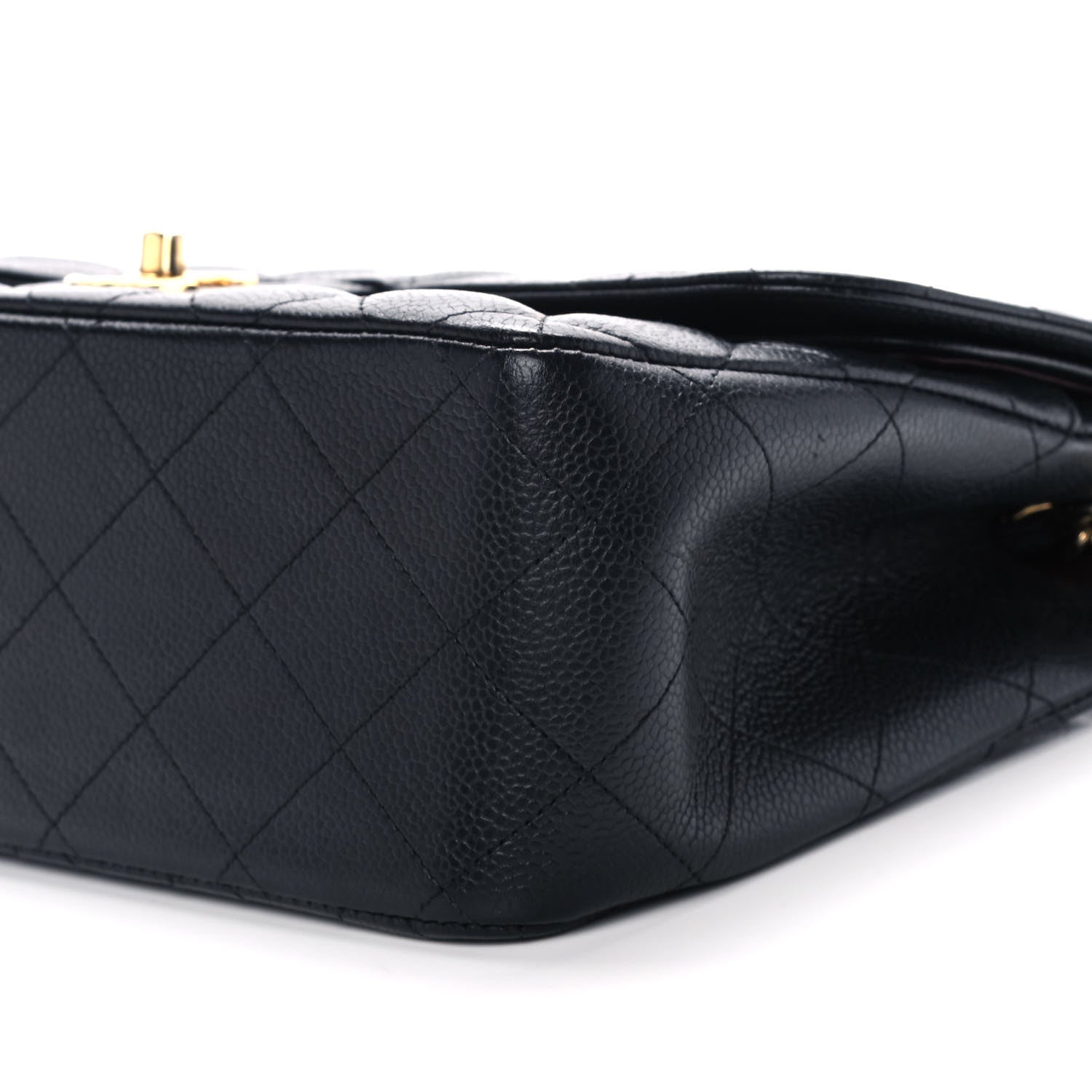 Chanel Caviar Quilted Jumbo Double Flap Black 9 of 14