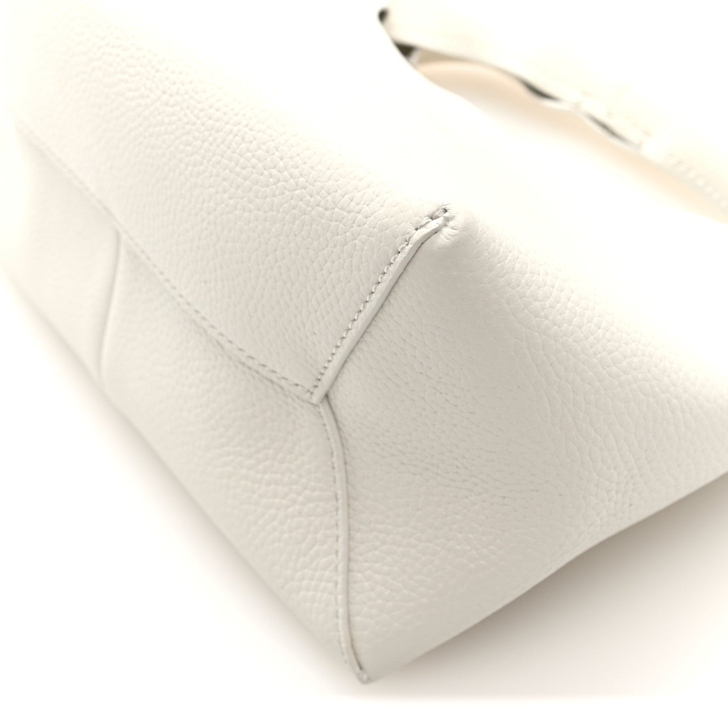 Marc Jacobs Grained Calfskin Mini The Sack Bag White 11 of 11