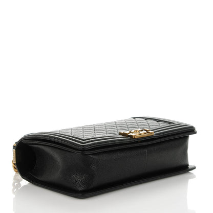 Chanel Caviar Quilted New Medium Boy Flap Black 4 of 7