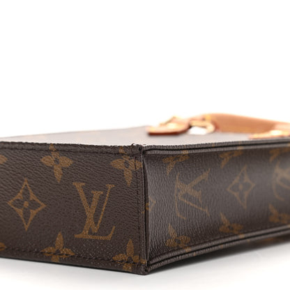 Louis Vuitton Monogram Petit Sac Plat 9 of 9