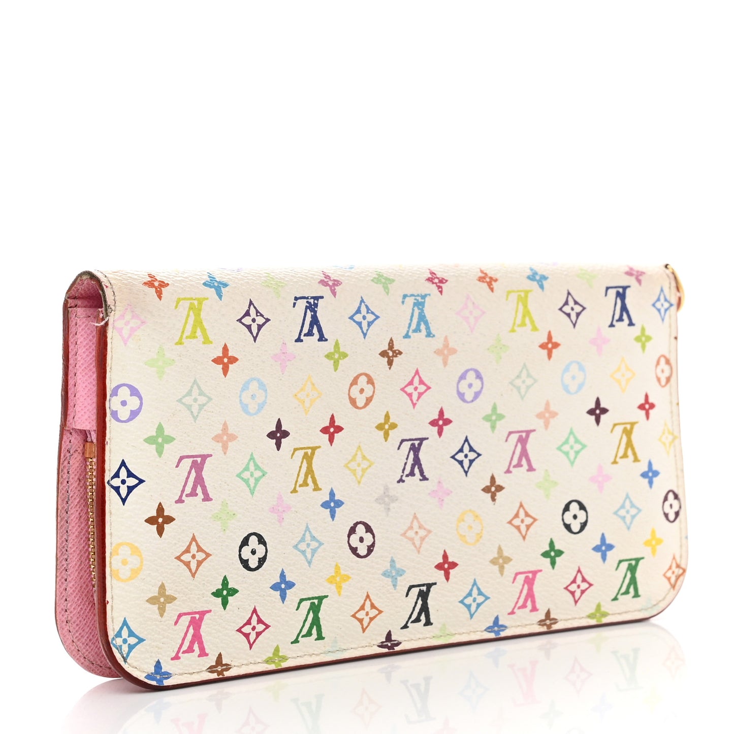 Monogram Multicolor Insolite Wallet White Litchi