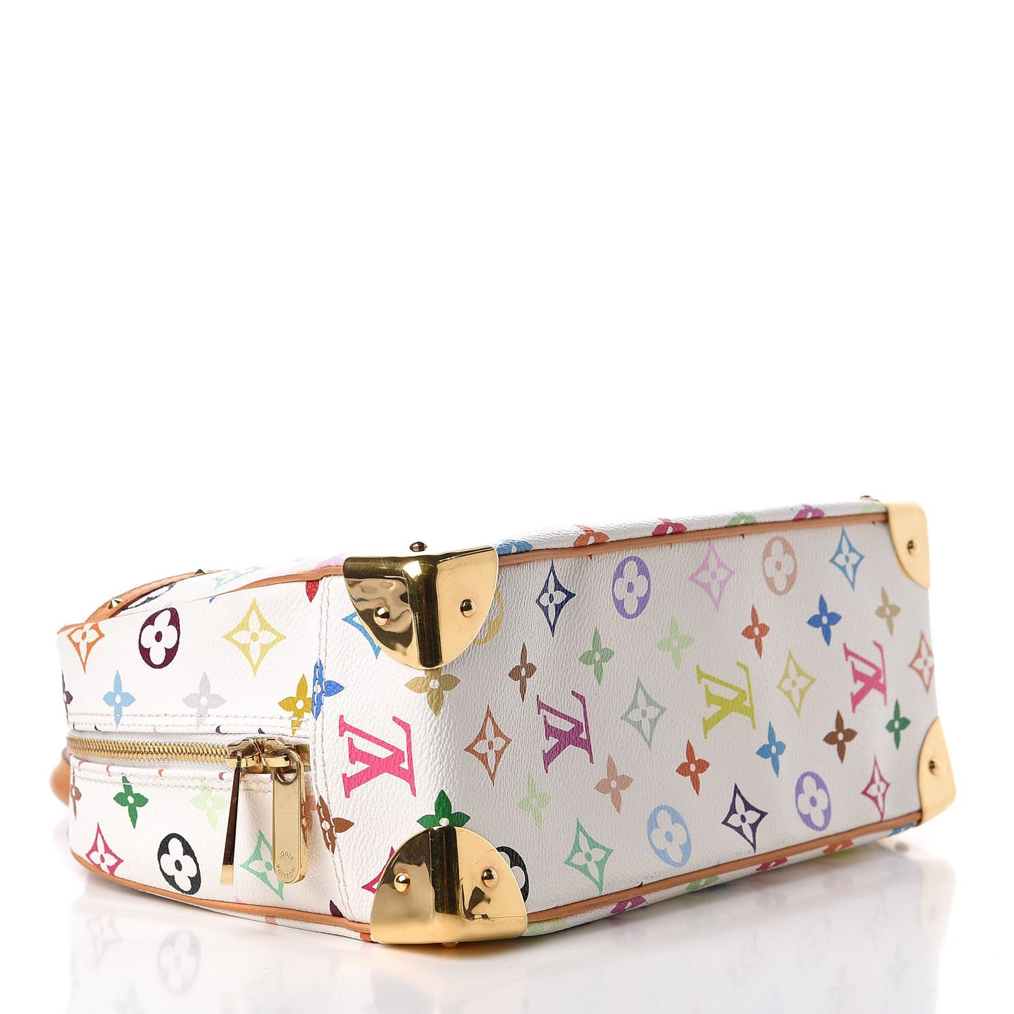 Monogram Multicolor Trouville White