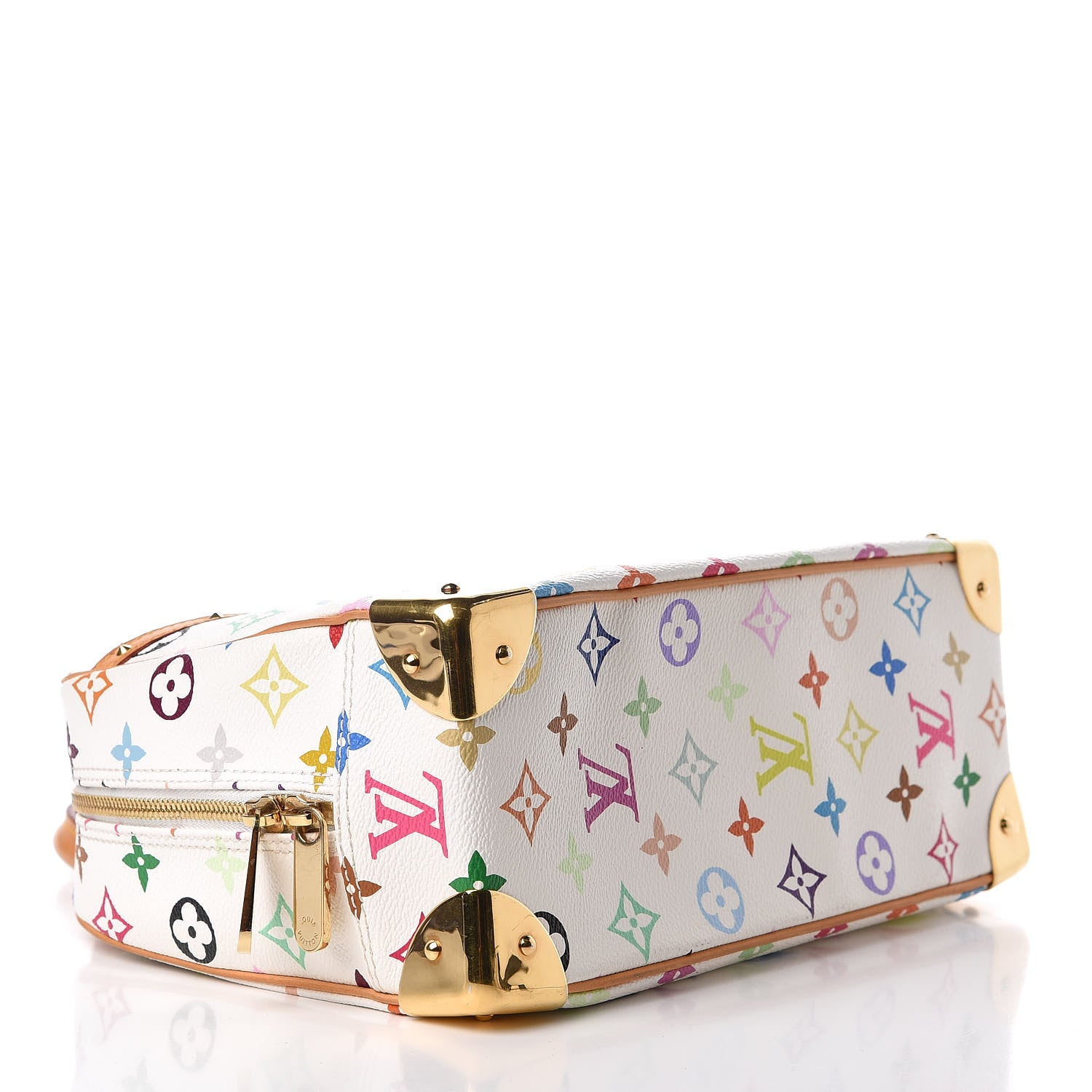 Louis Vuitton Monogram Multicolor Trouville White 3 of 8