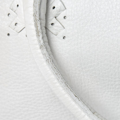 Bottega Veneta Cervo Deerskin Intrecciato Satchel White 15 of 24