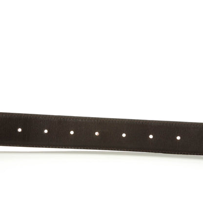 Hermes Box Togo 32mm Belt Strap 90 Chocolate Rouge Garance 3 of 4