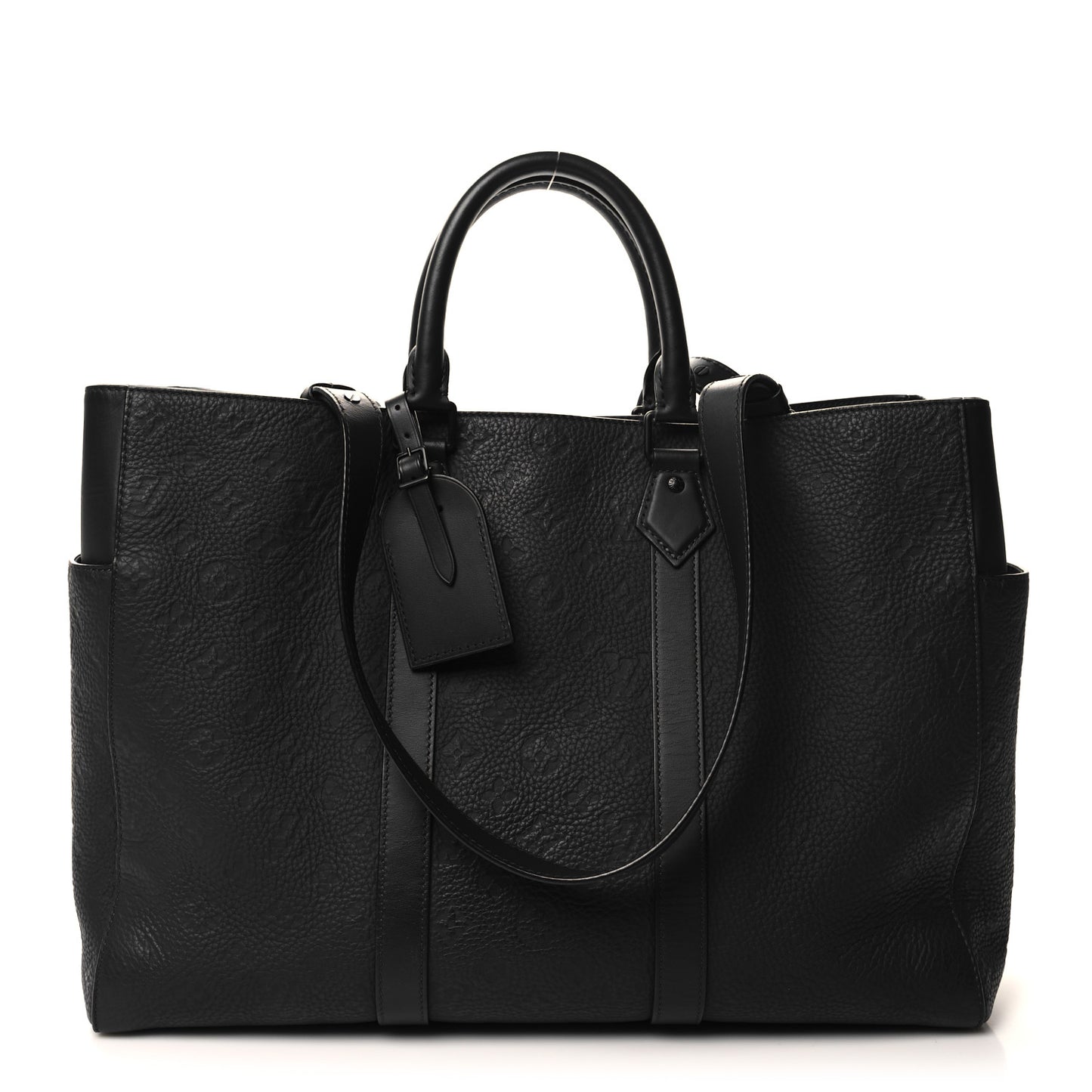 Taurillon Monogram Sac Plat 24H Black