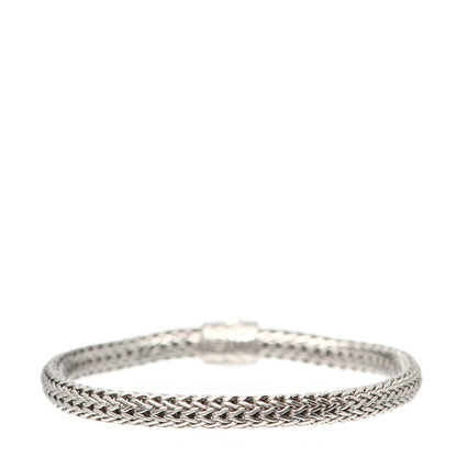 John Hardy Sterling Silver Diamond 5mm Classic Chain Bracelet 3 of 5