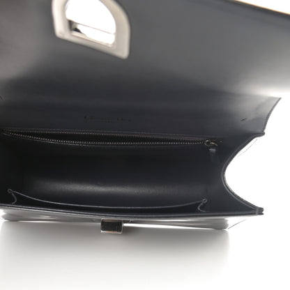 Christian Dior Metallic Patent Micro-Cannage Medium Diorama Flap Bag Onyx Black 5 of 11