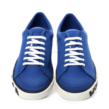 Balenciaga Cotton Canvas Match Graffiti Sneakers 41 Bleu Black 5 of 10