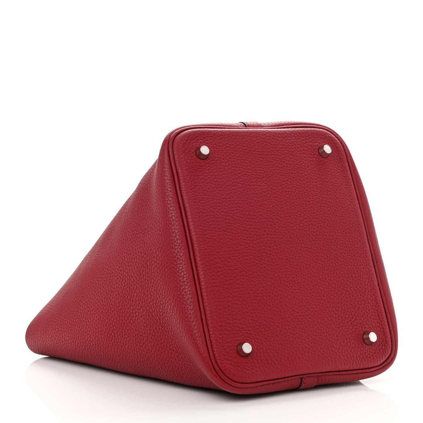 Taurillon Clemence Picotin Lock 22 MM Rouge Grenat