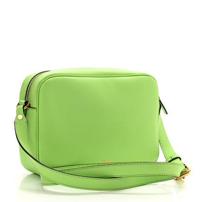 Versace Grained Calfskin Medusa Camera Bag Green 3 of 9