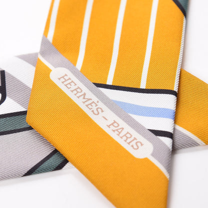 Hermes Silk Quadrige Twilly 3 of 7