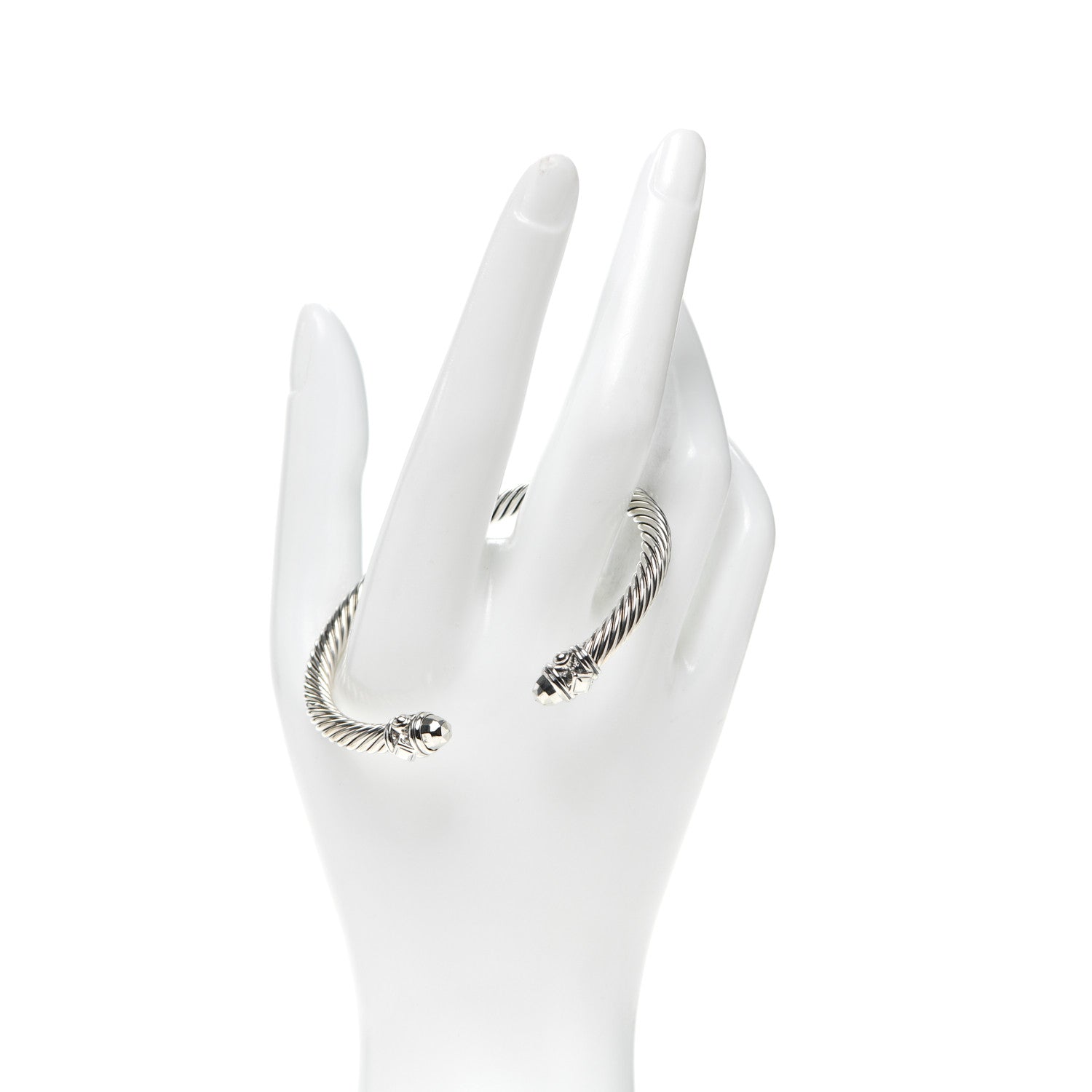David Yurman Sterling Silver 5mm Renaissance Bracelet 2 of 4