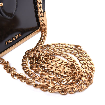 Prada Spazzolato Micro Cahier Bag Black 14 of 14