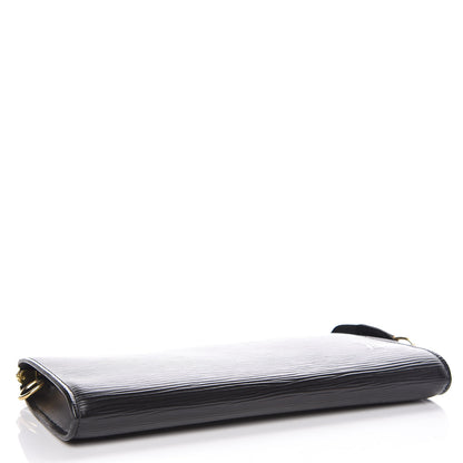Louis Vuitton Epi Pochette Accessories 21 Black 4 of 9