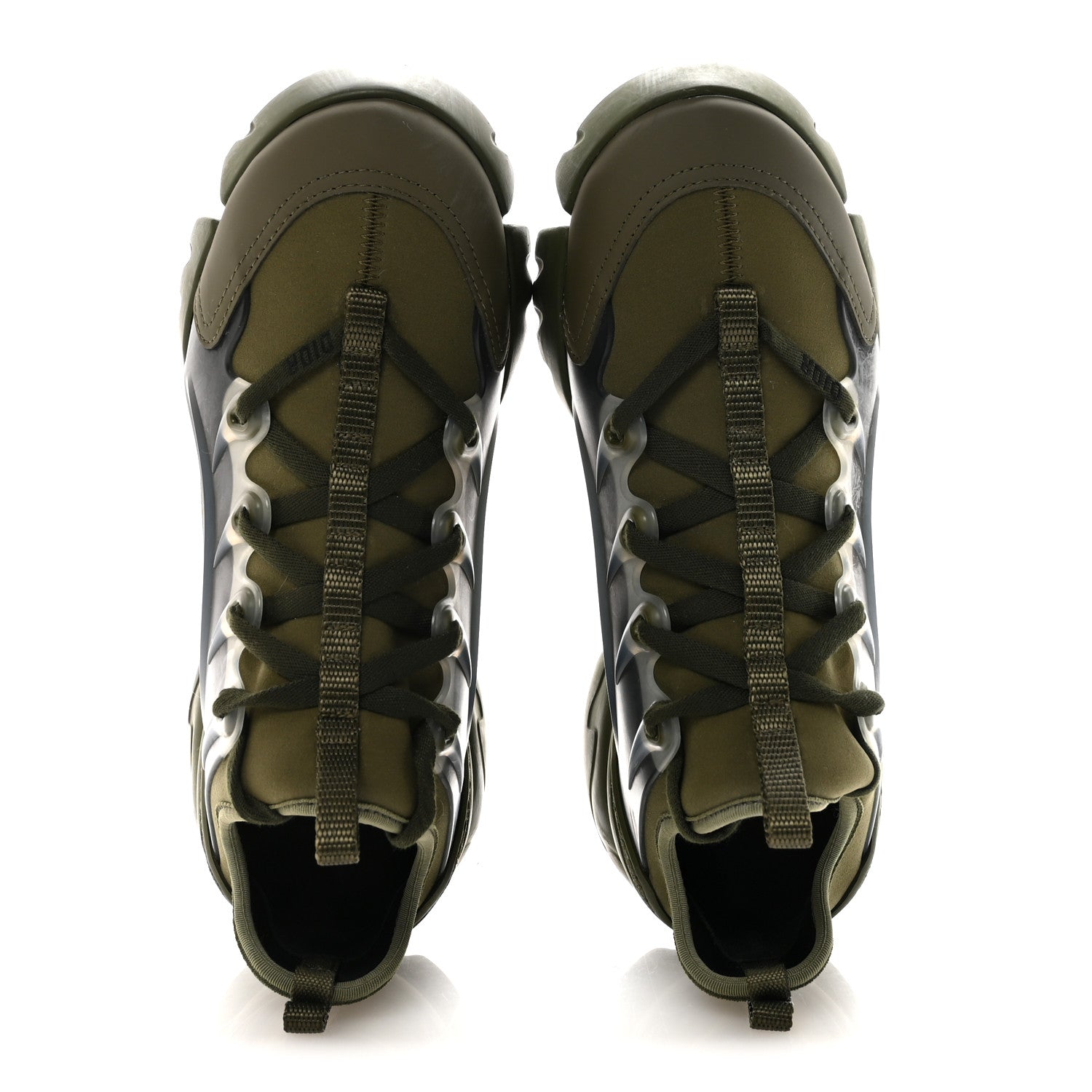 靴 CHRISTIAN 1866876 Black 38 Boots 35mm D-Rise Fabric Technical Dior Christian 35 DIOR 靴
