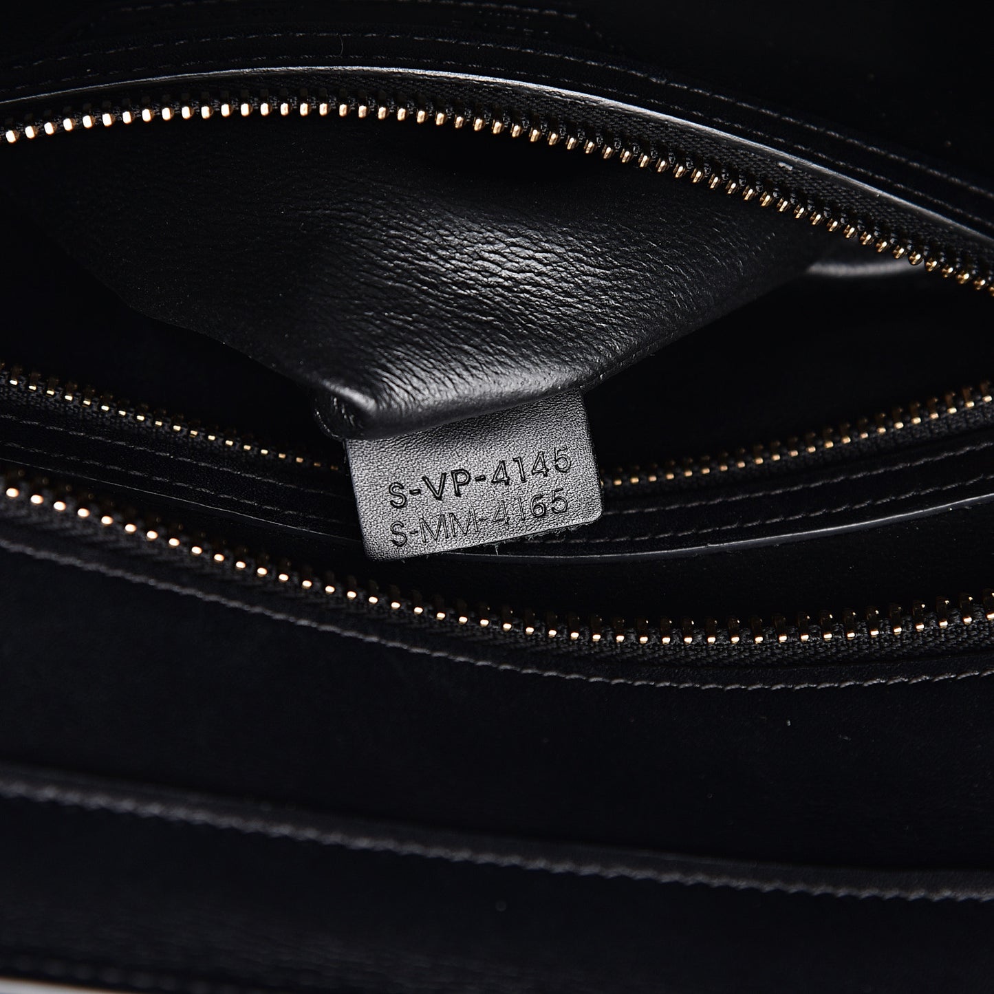 Bullhide Calfskin Mini Bi-Color Luggage Black White
