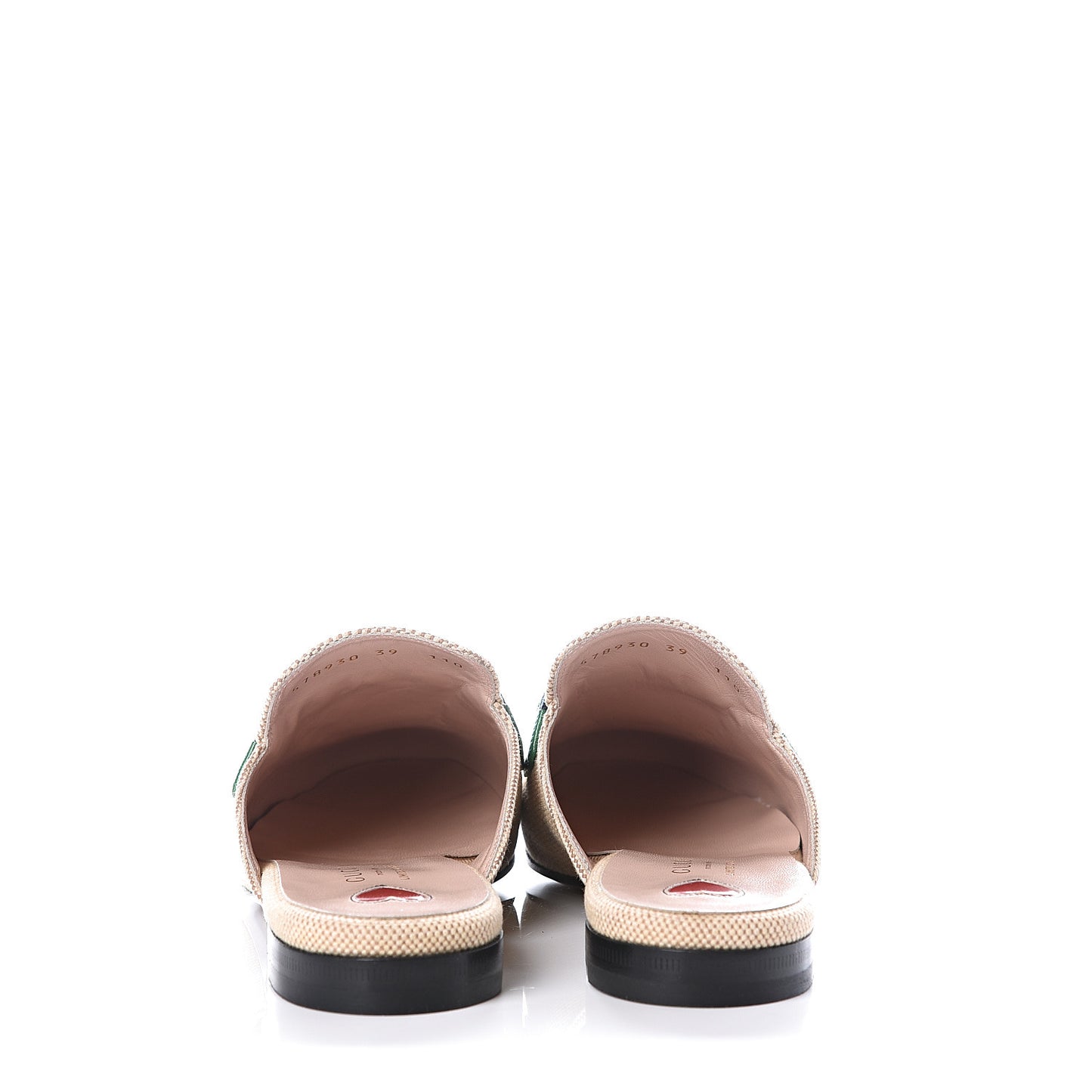 Canvas Vintage Charlotte Web Womens Princetown Slippers 39 Sand New Shamarock
