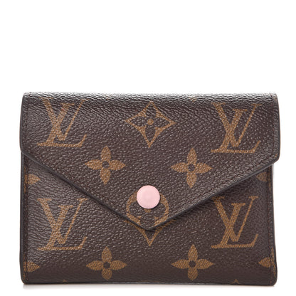 Louis Vuitton Monogram Victorine Wallet Rose Ballerine 1 of 9