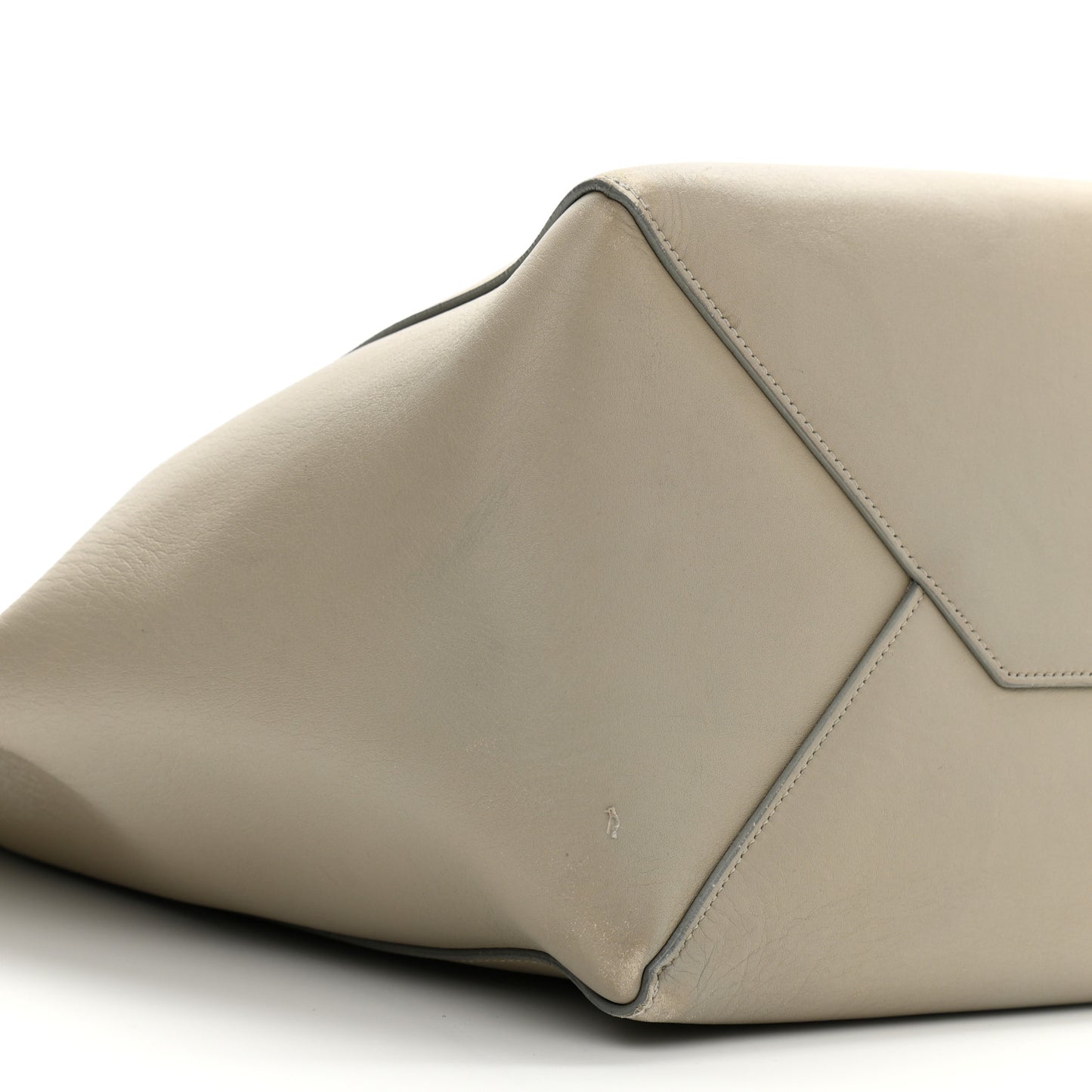 Smooth Calfskin Small Belt Cabas Phantom Taupe