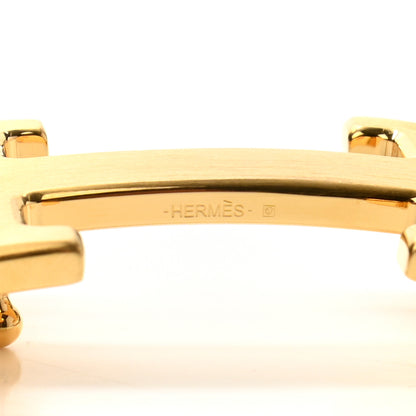 Hermes Box Togo 32mm H Belt 80 Rouge H Gold 6 of 7