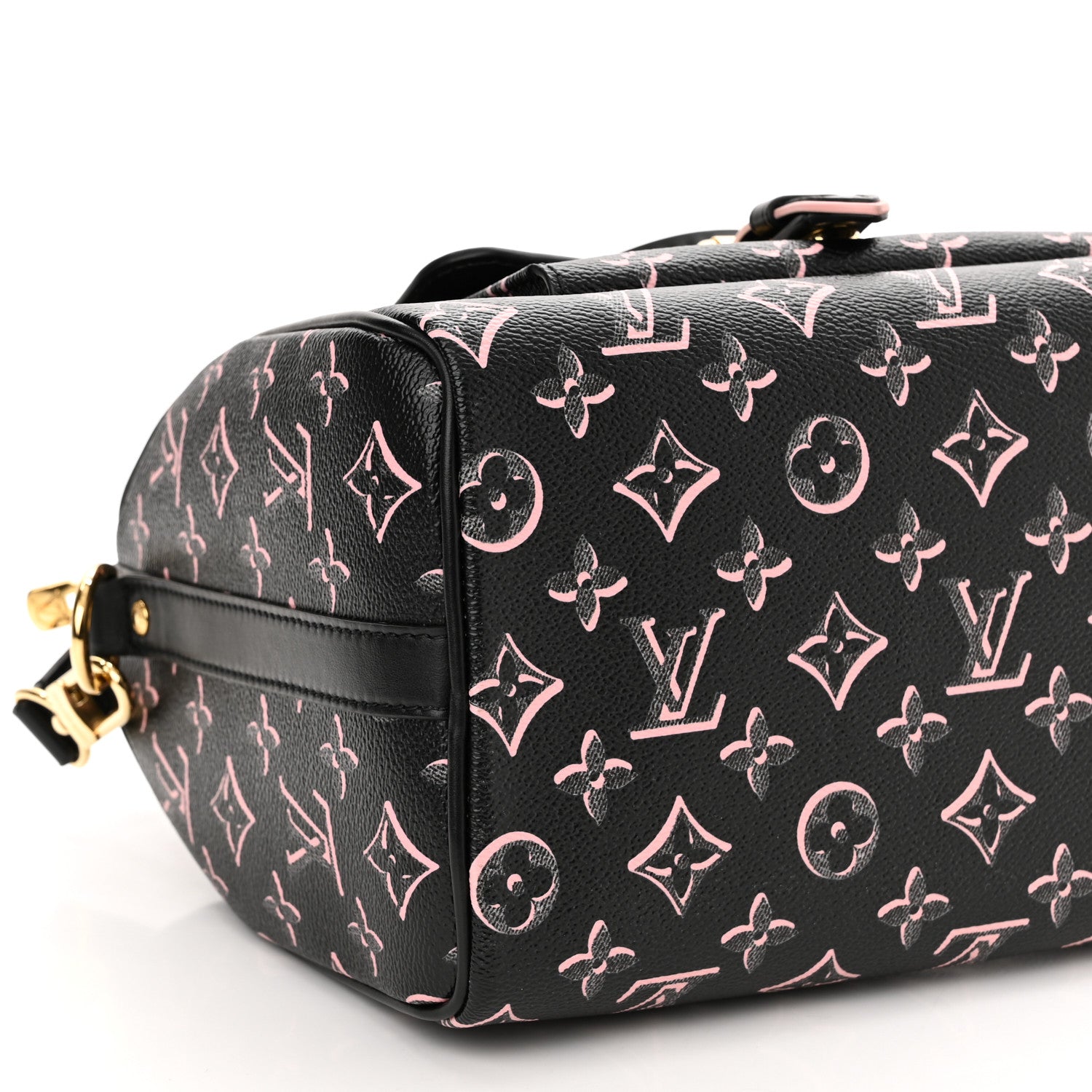 Louis Vuitton Monogram Fall for You Speedy Bandouliere 25 Black 8 of 9