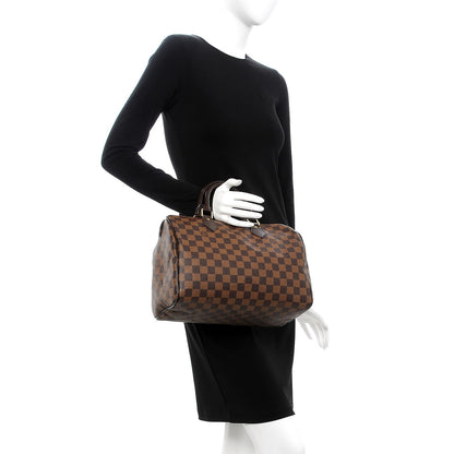 Louis Vuitton Damier Ebene Speedy 30 2 of 13