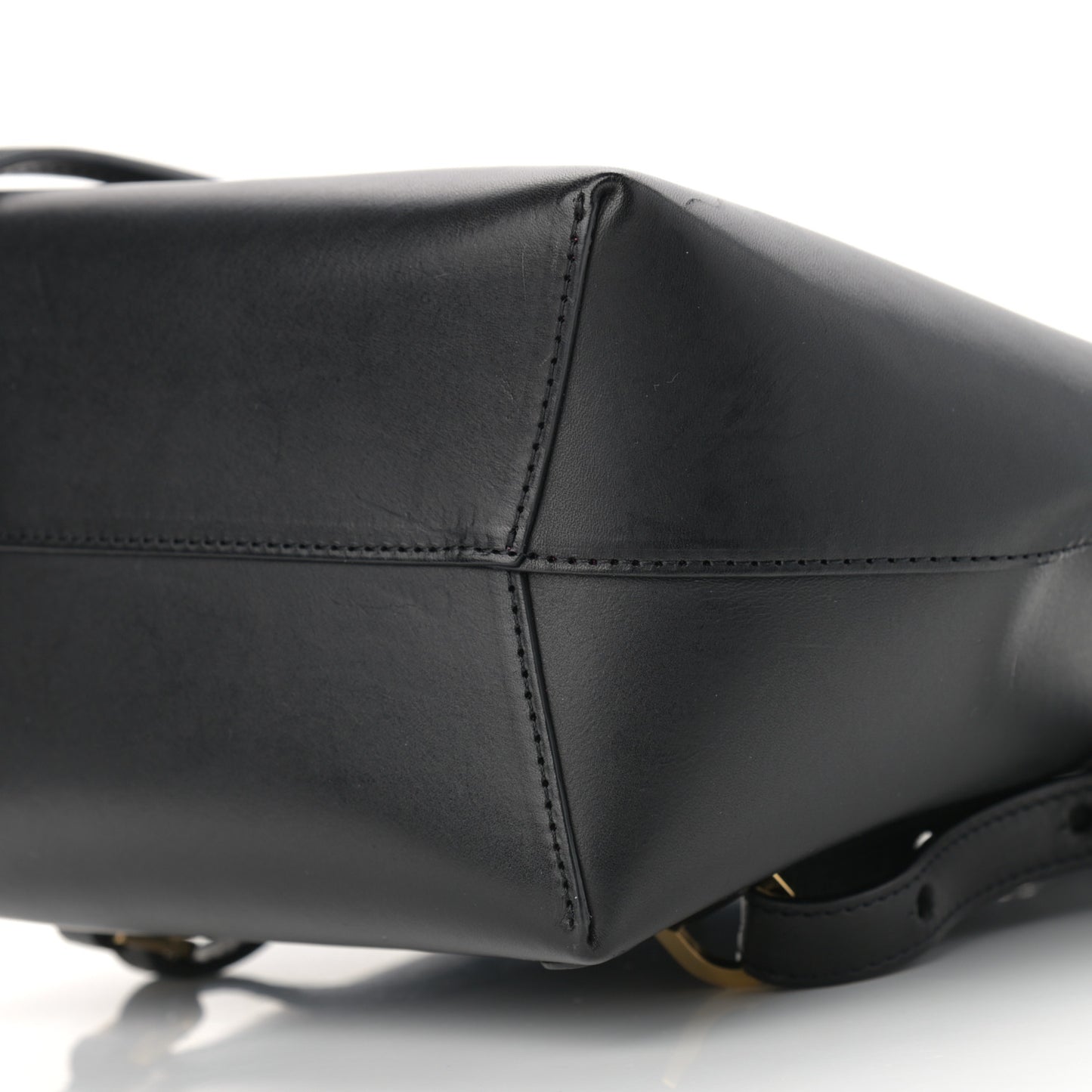 Vegetable Tanned Calfskin Backpack Black Dolly