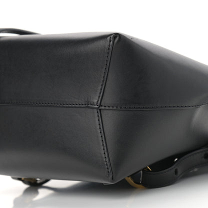 Mansur Gavriel Vegetable Tanned Calfskin Backpack Black Dolly 9 of 10
