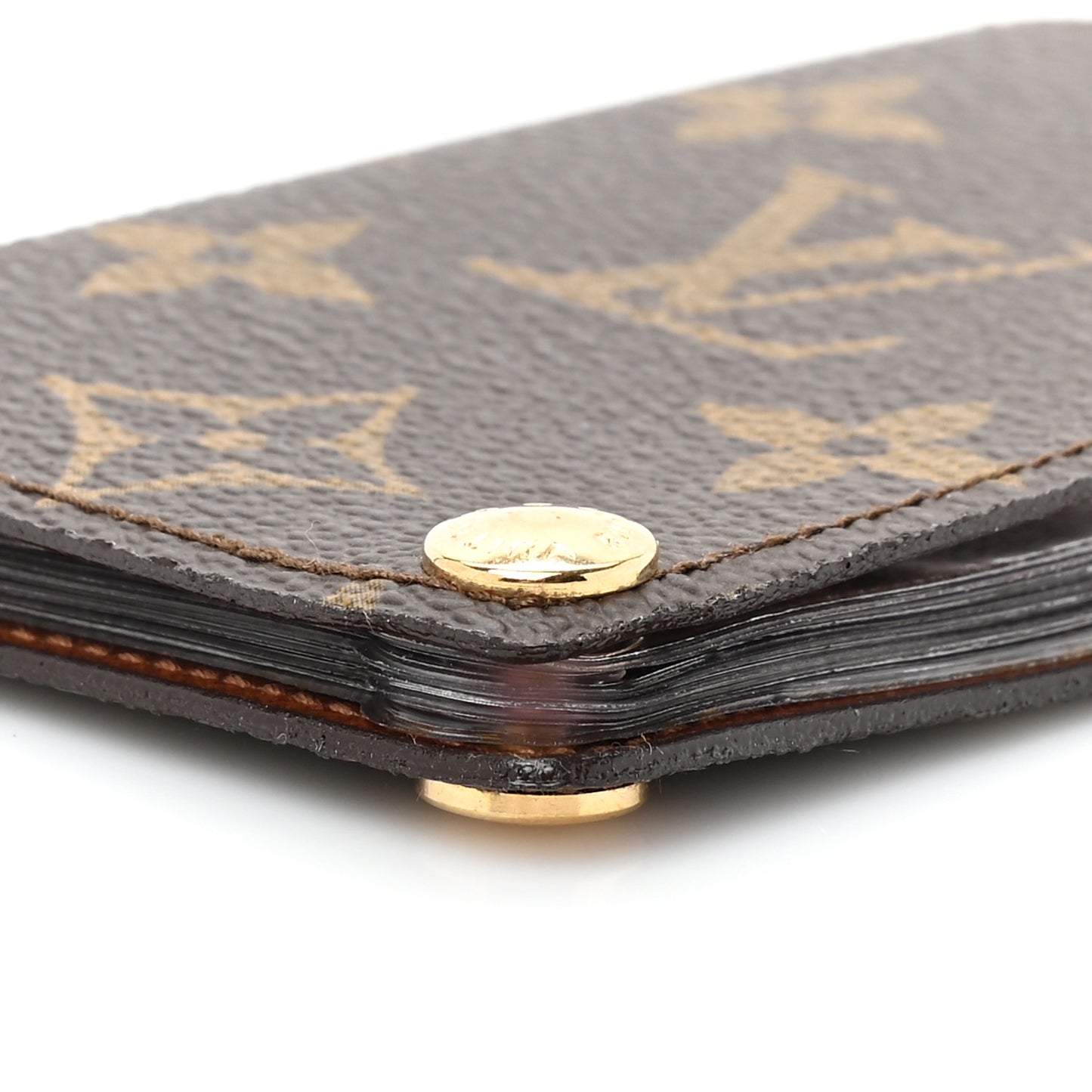 Monogram Credit Card Photo Holder