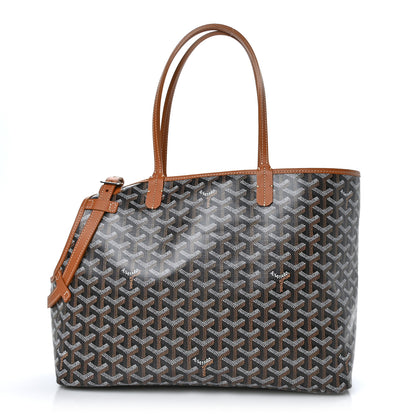 Goyard Goyardine Chien Gris Bag Black Gold 1 of 9