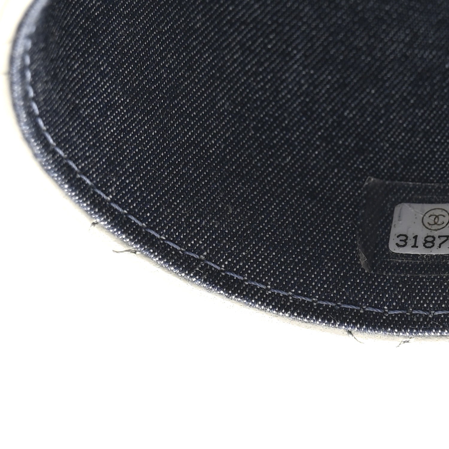 Chanel Lambskin Quilted Mini Vanity Case With Chain Grey 8 of 12